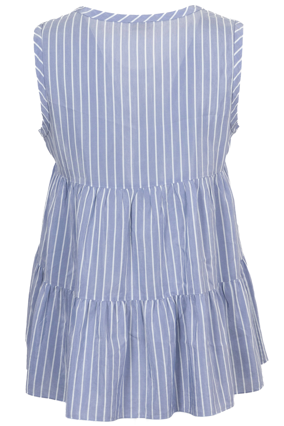 BRUNELLO CUCINELLI Striped Top Blue White