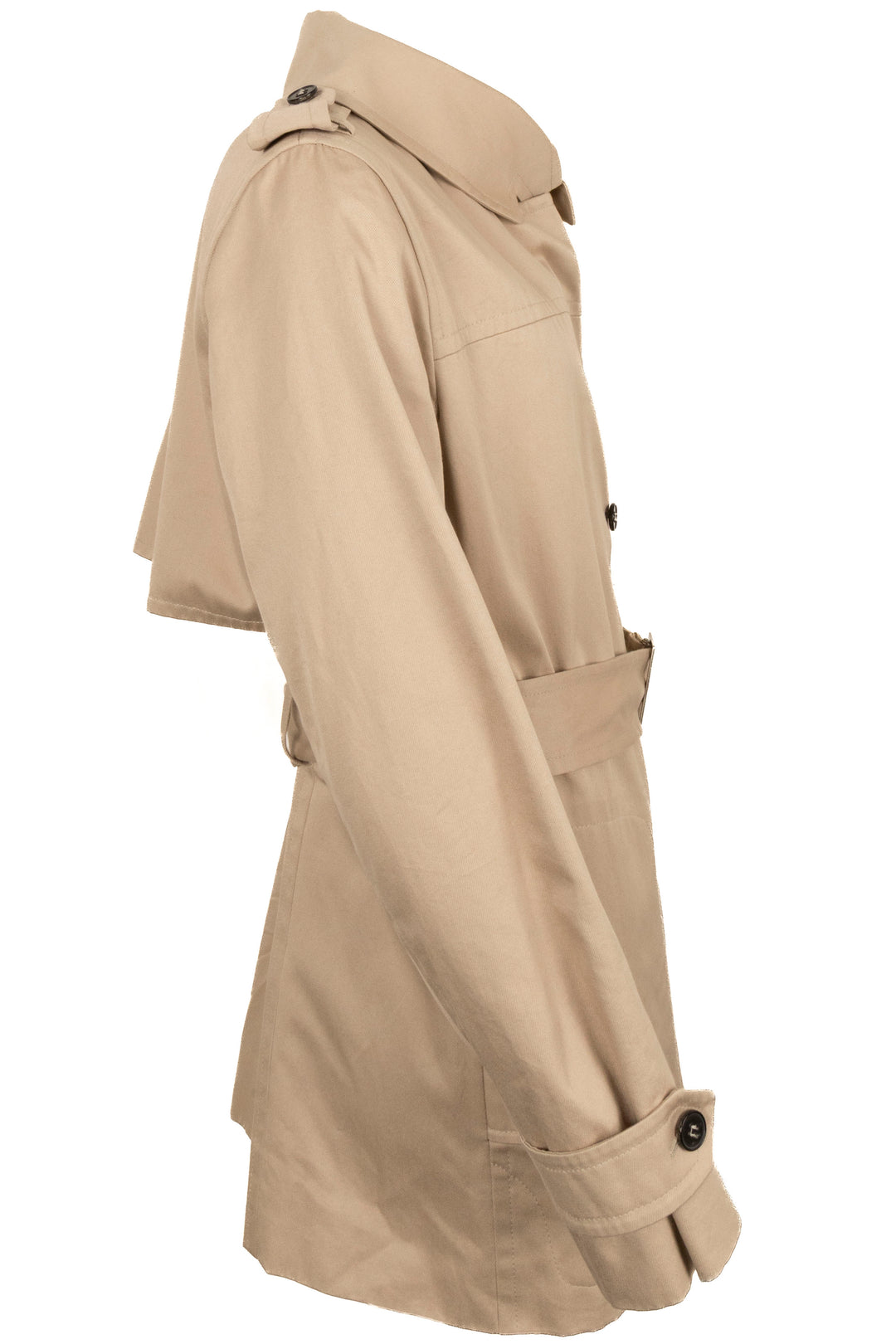SAINT LAURENT Trench Coat Beige