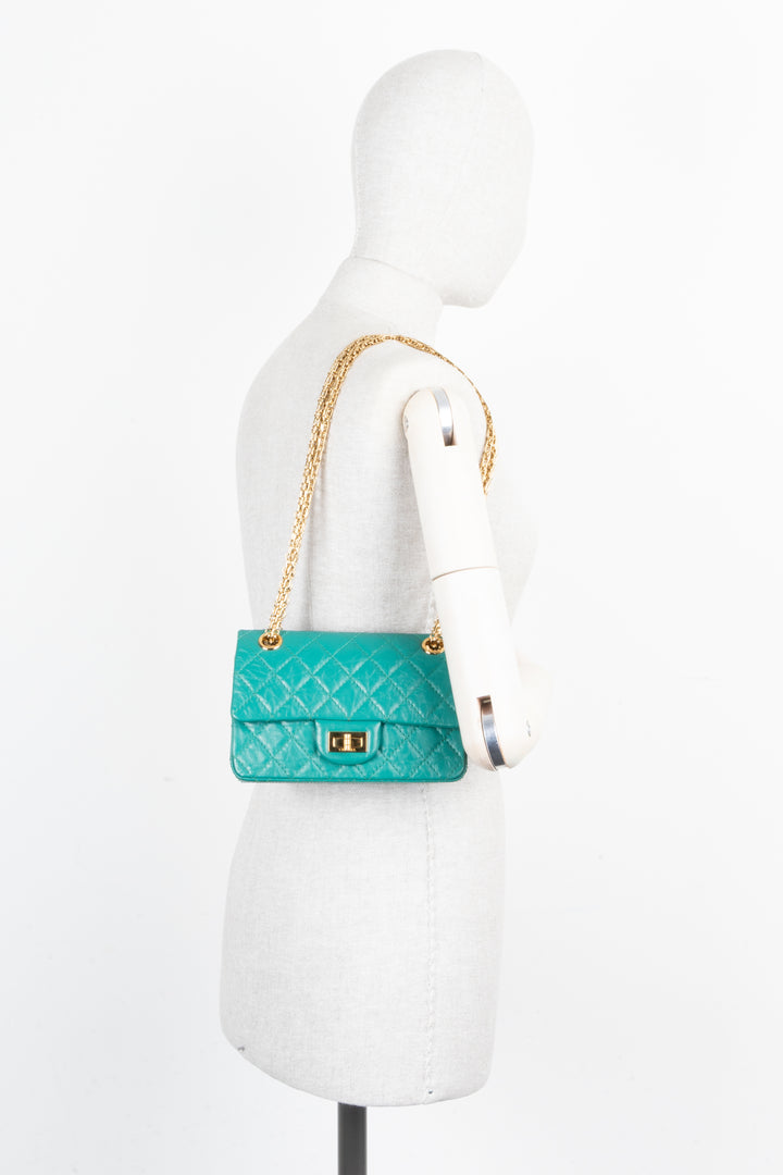 CHANEL 2.55 Mini Bag Mint