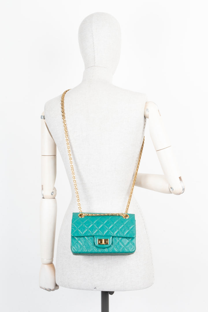 CHANEL 2.55 Mini Bag Mint