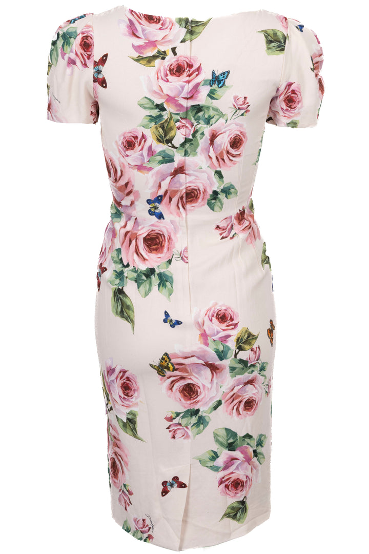 DOLCE&GABBANA Robe Imprimé Fleuri Multicolore