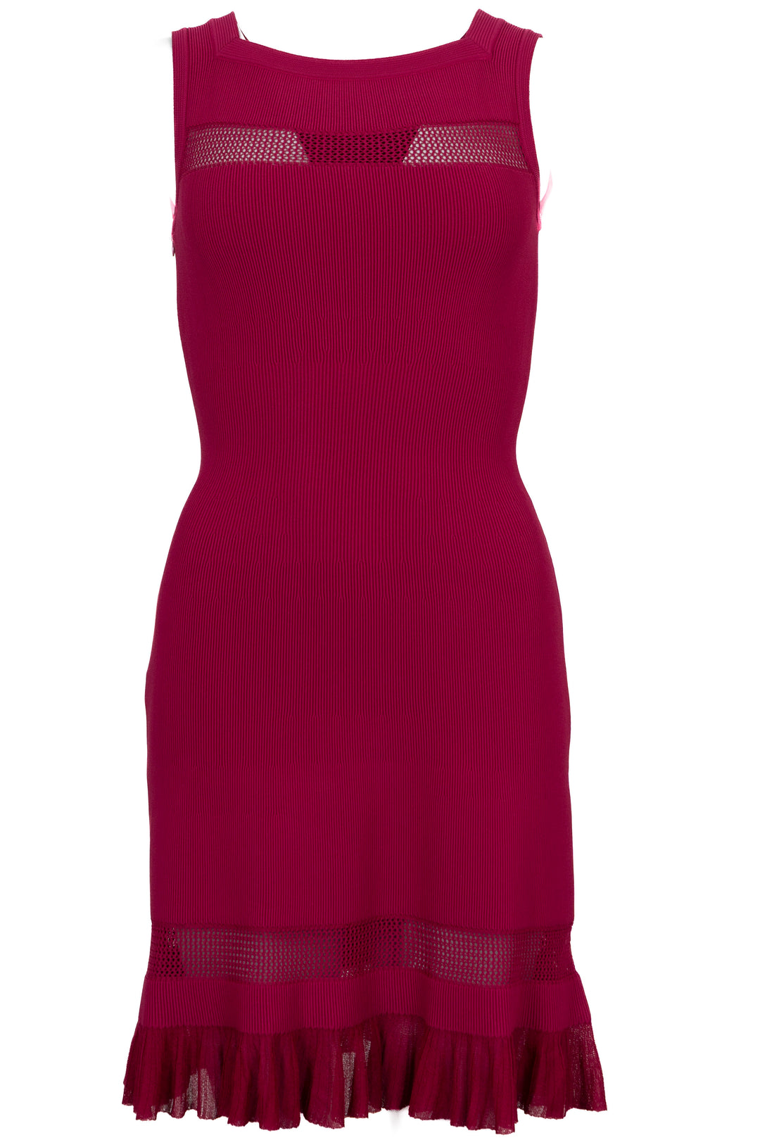 ALAÏA Sleeveless Dress Fuchsia