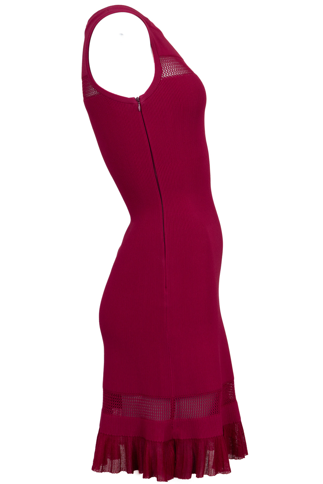 ALAÏA Sleeveless Dress Fuchsia