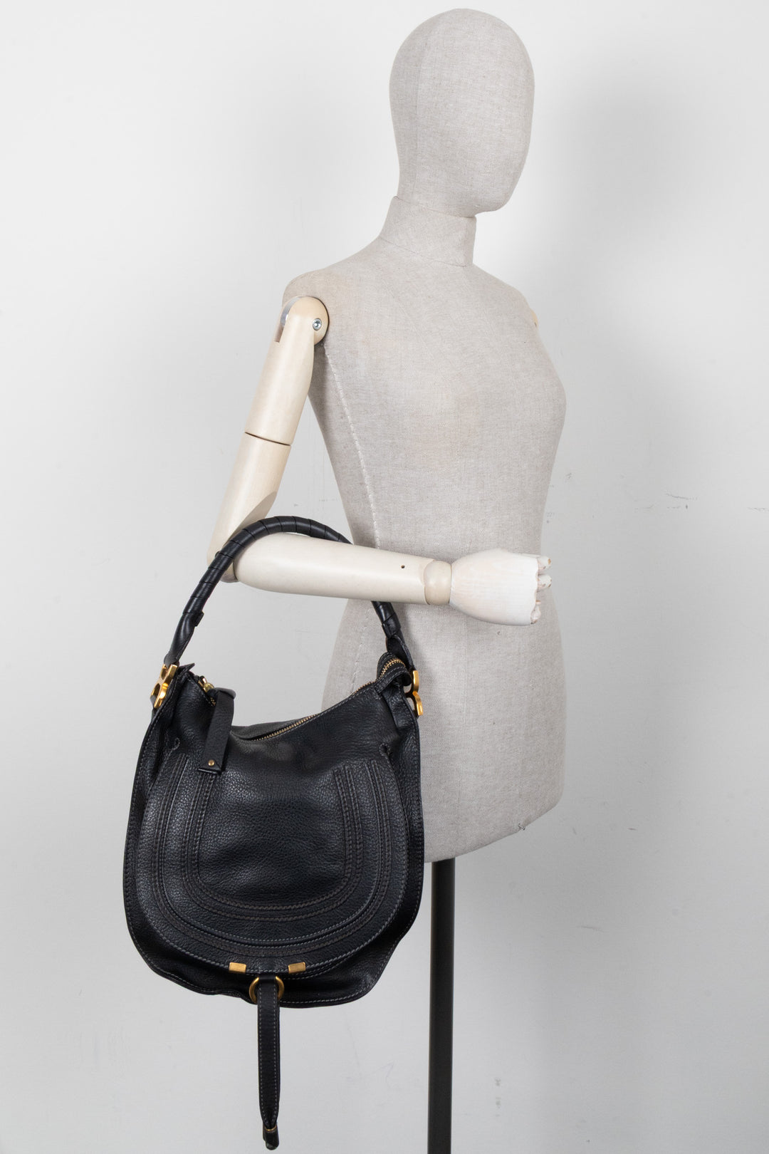CHLOÉ Marcie Sac Petit Noir