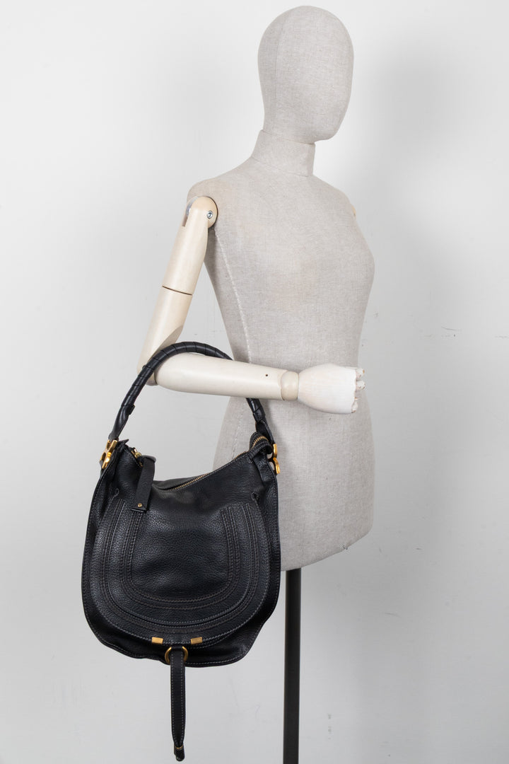CHLOÉ Marcie Sac Petit Noir