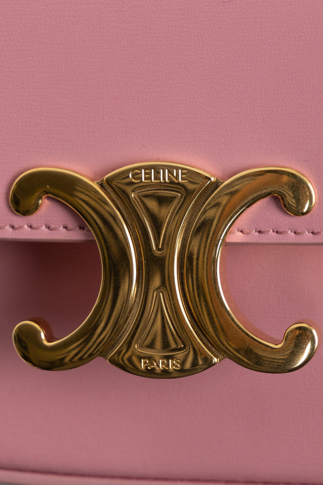 CELINE 2022 Mini Triomphe Bag Pink