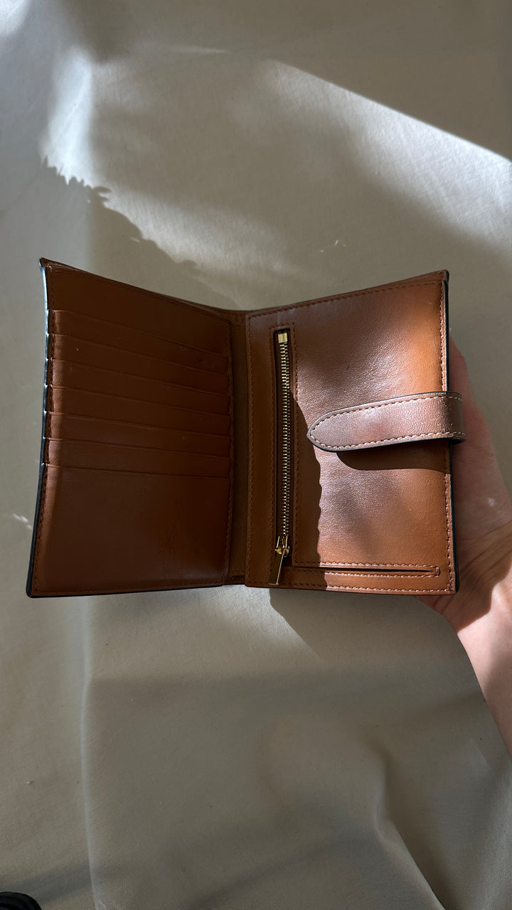 CELINE Triomphe Wallet Brown