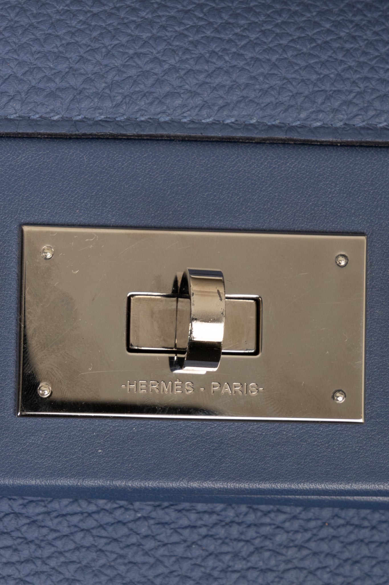 HERMÈS 24/24 35 Clemence Bleu Brighton – REAWAKE