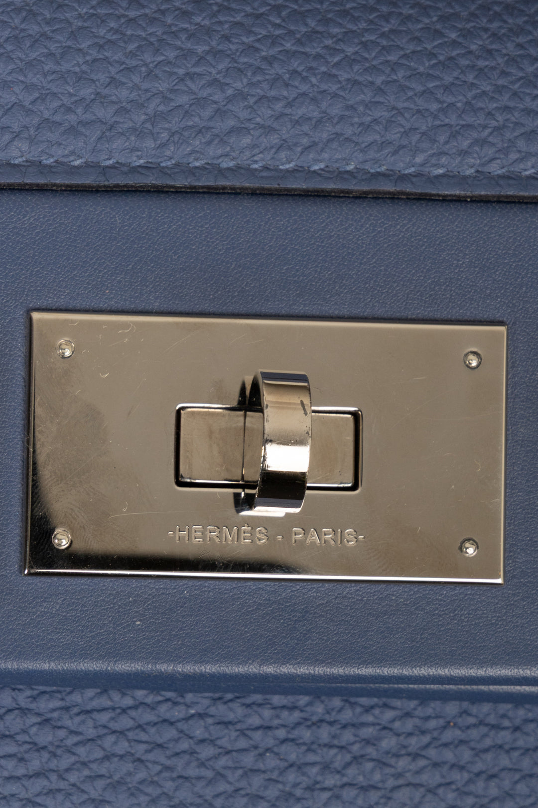 HERMÈS 24/24 35 Clemence Bleu Brighton