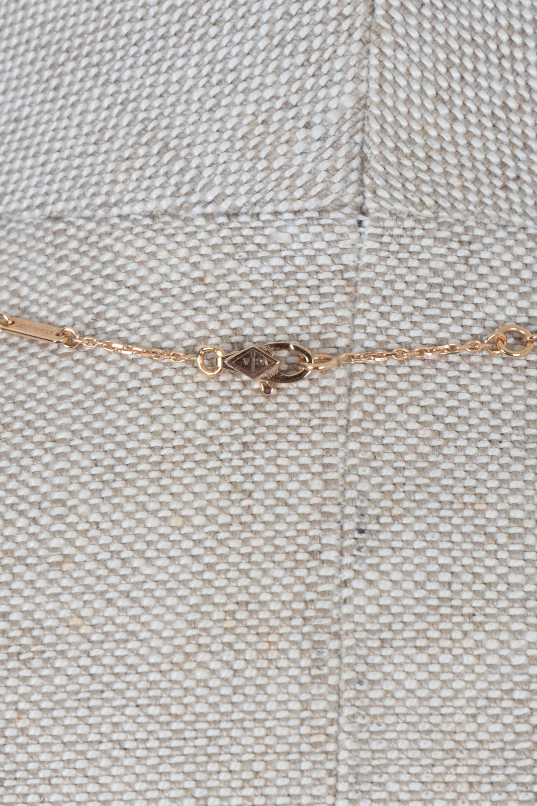 VAN CLEEF&ARPELS Sweet Alhambra Necklace Rose Gold