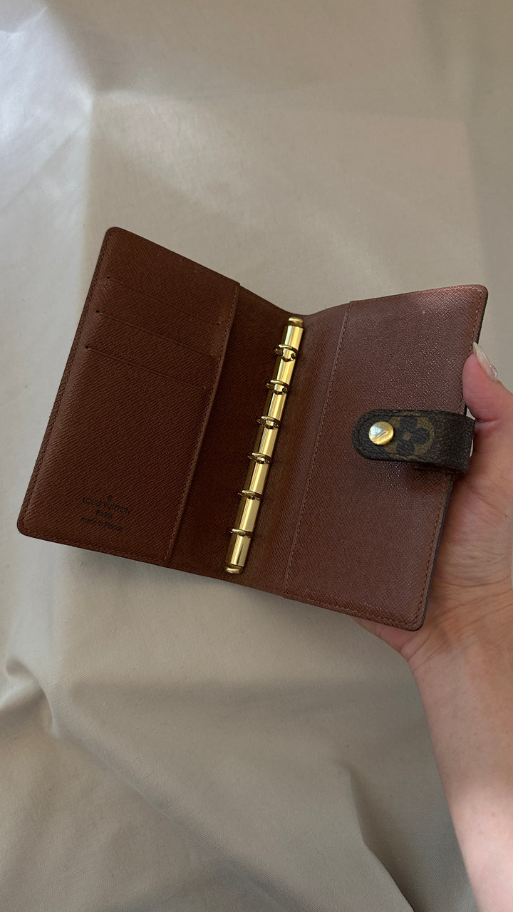 LOUIS VUITTON Agenda PM MNG Canvas