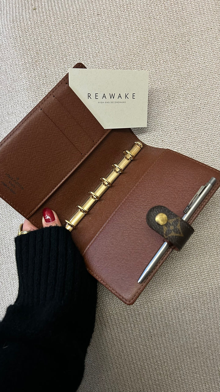 LOUIS VUITTON Agenda PM MNG Canvas