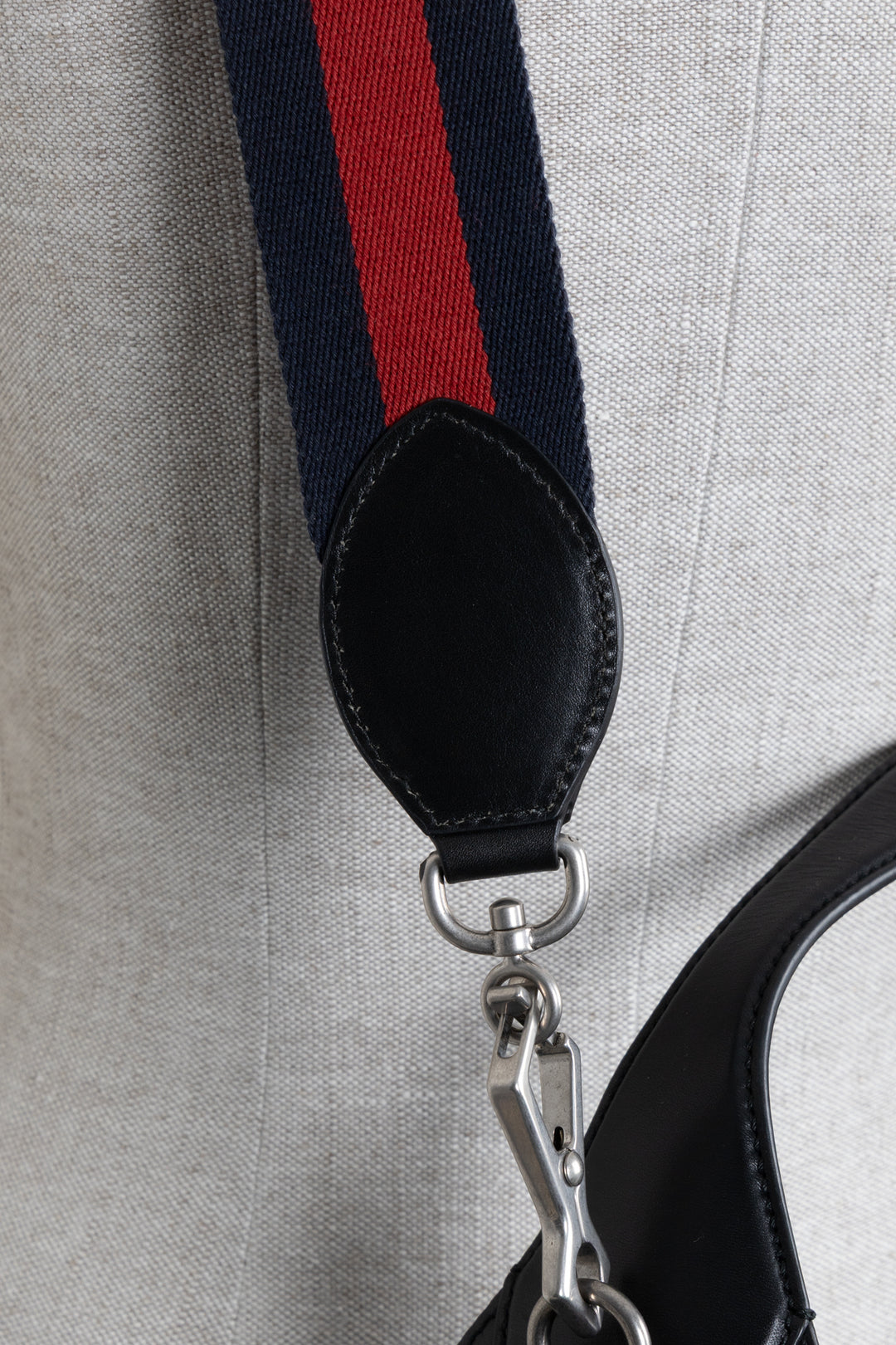 GUCCI Large Tiger Dionysus Hobo Bag Black