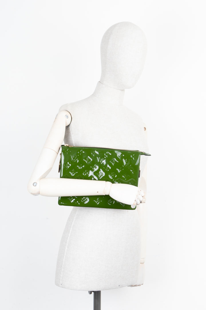 LOUIS VUITTON Coussin PM Vernis Green