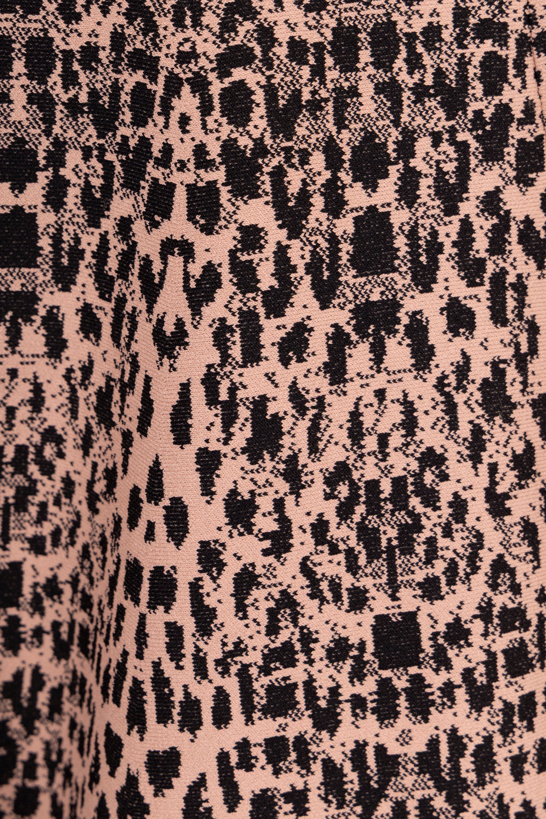 ALAÏA Leopard Jaquard Knit Miniskirt