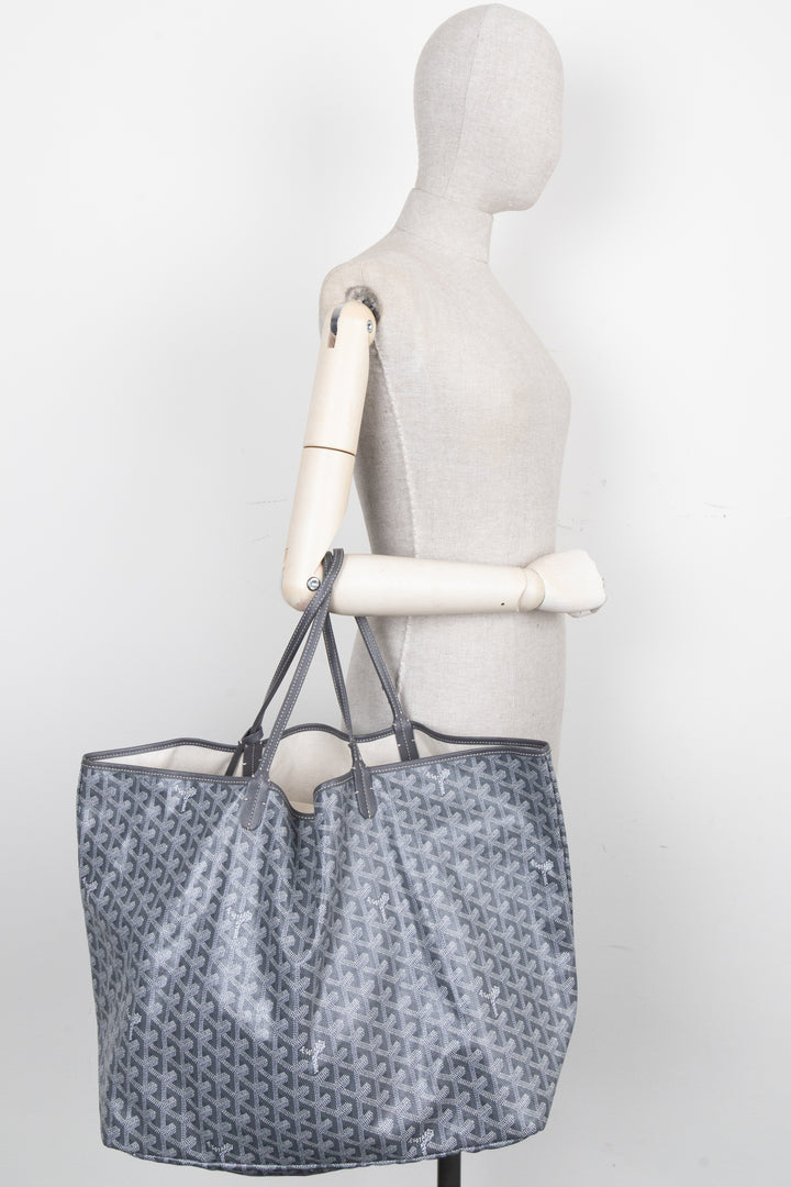 GOYARD Saint Louis GM Goyardine Grey