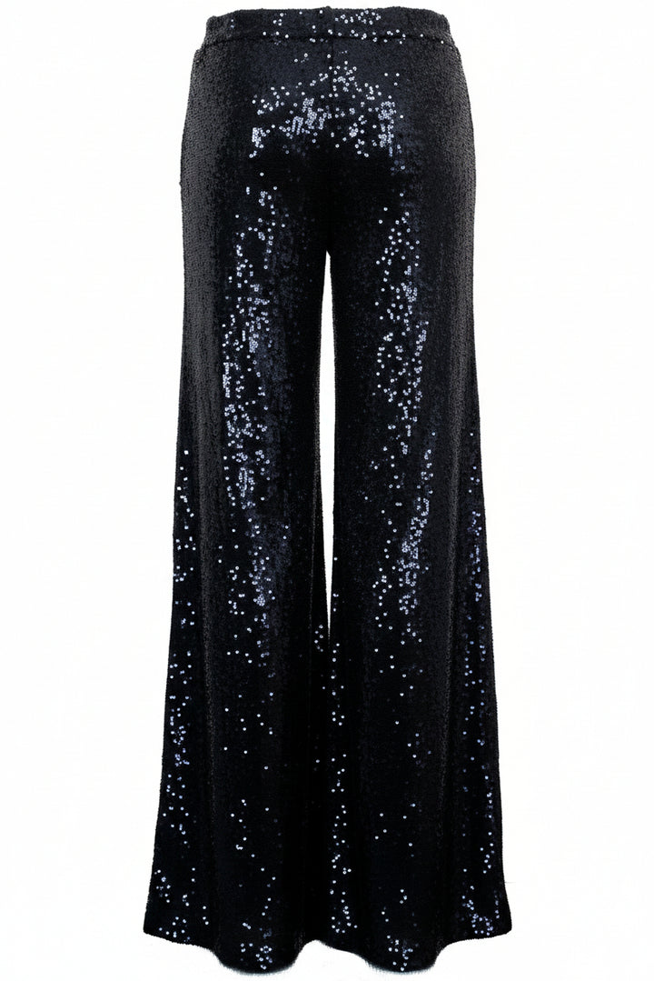 BALMAIN Pants Sequin Navy
