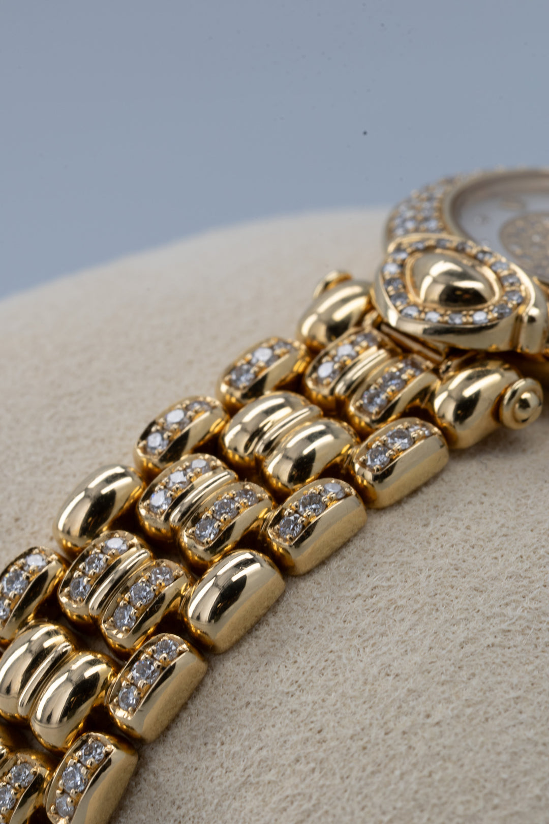 BUCHERER Paradiso Mini Quartz Or Jaune 18 carats Diamants
