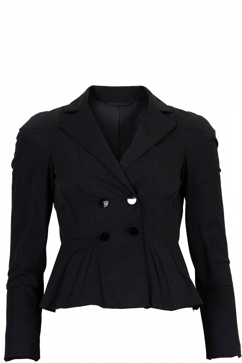 GUCCI Double Breasted Blazer Black