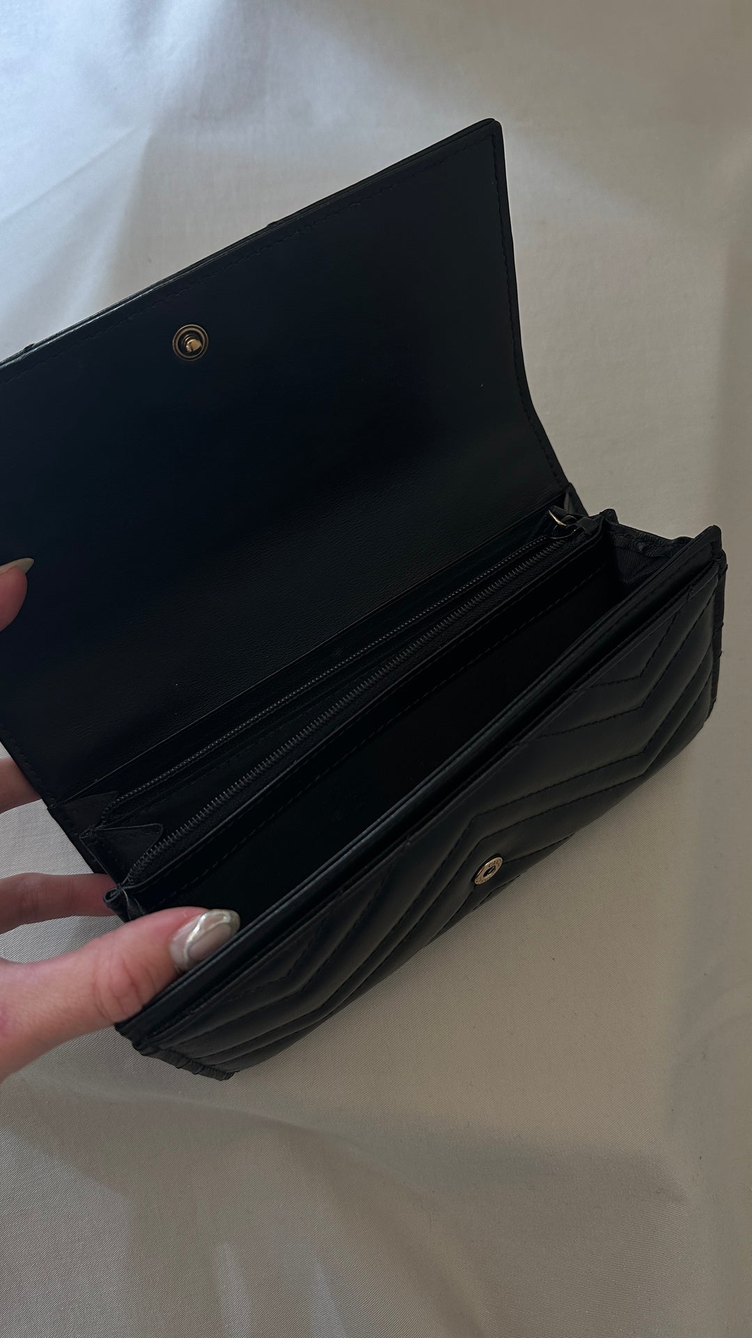 GUCCI Marmont Long Wallet Black