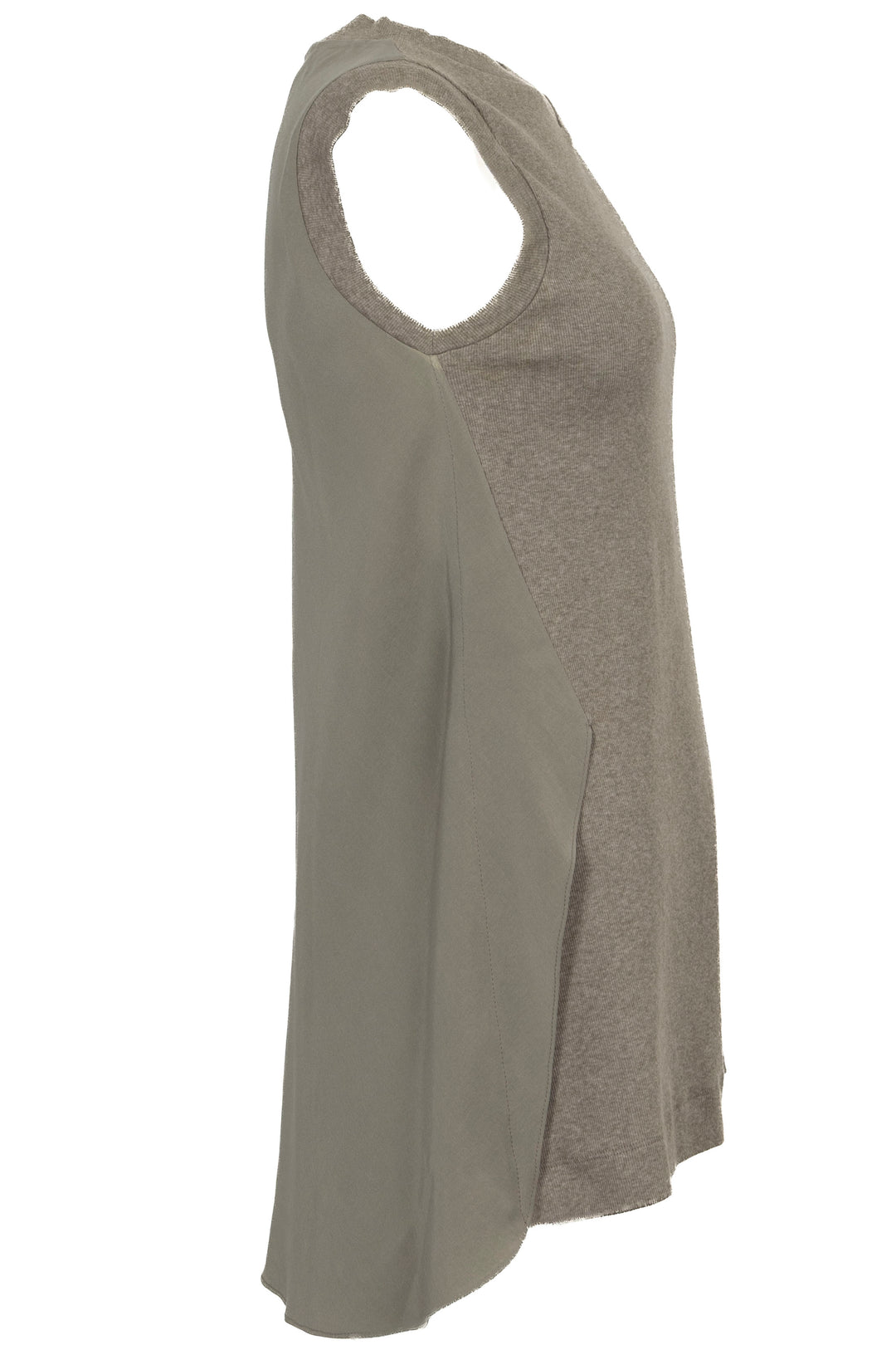 BRUNELLO CUCINELLI Top sans manches Kaki