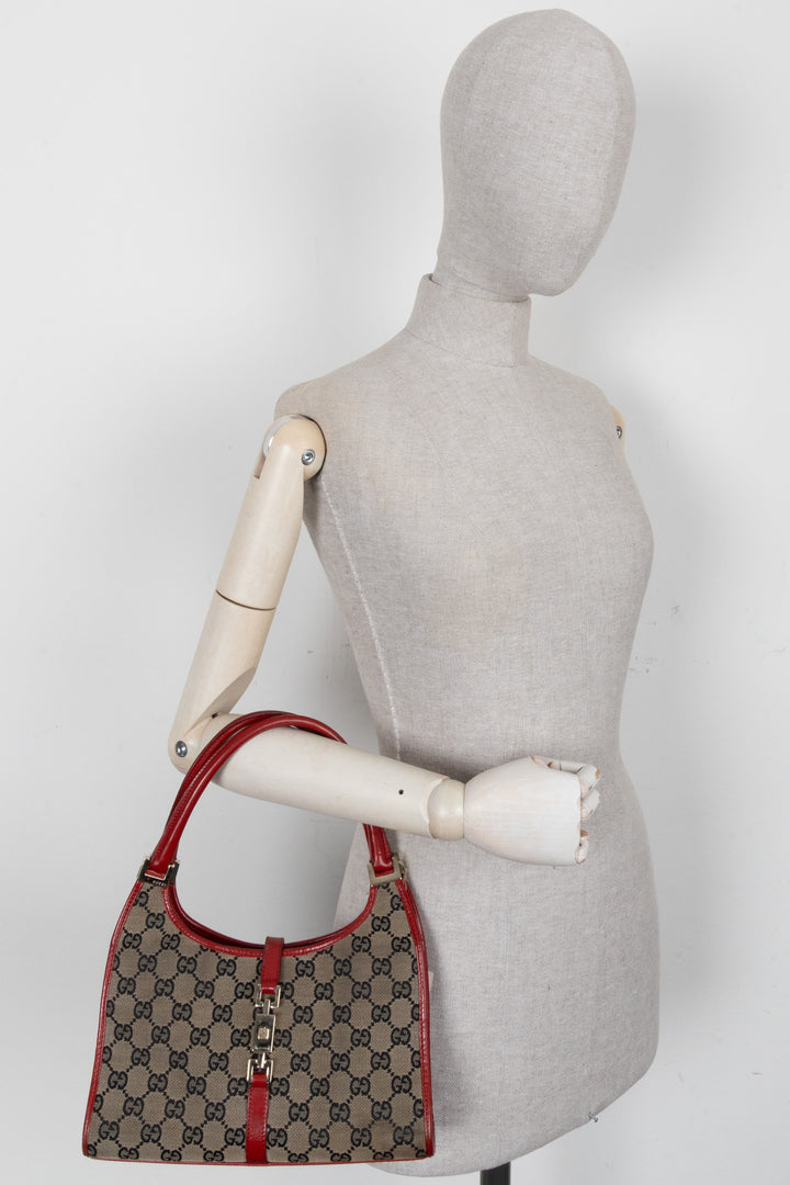 GUCCI Bardot Bag GG Red