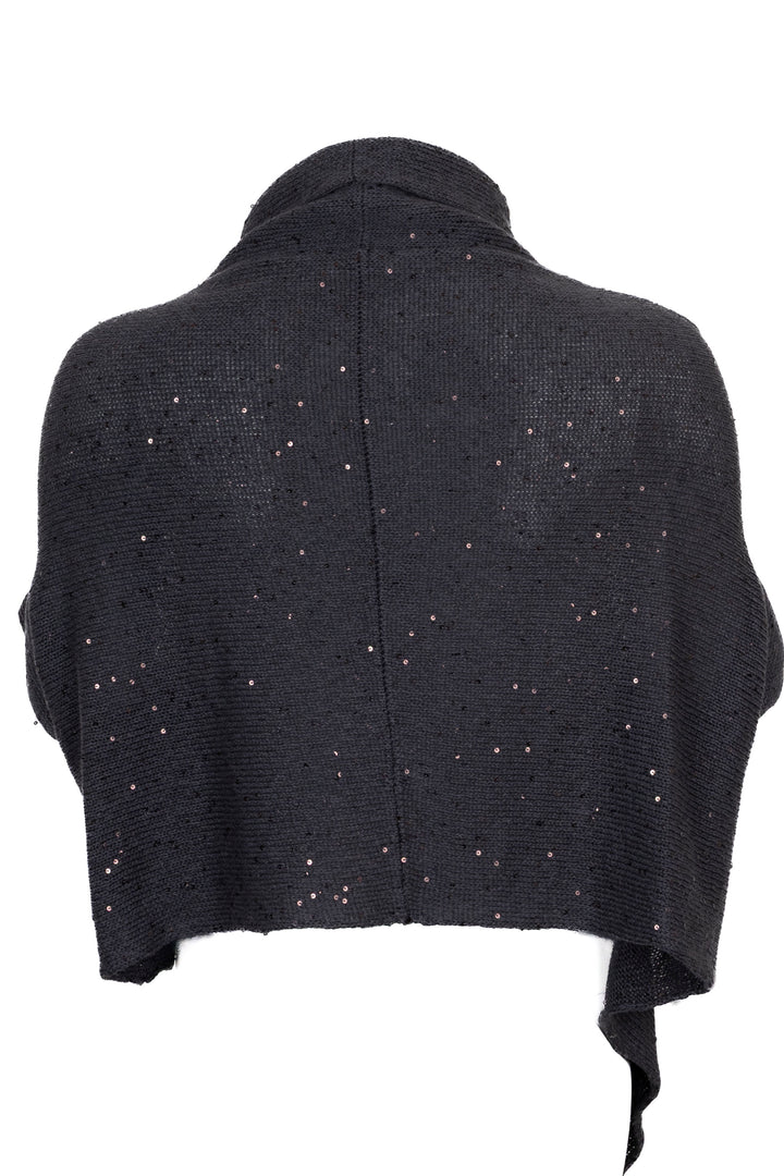 BRUNELLO CUCINELLI Knit Poncho Grey
