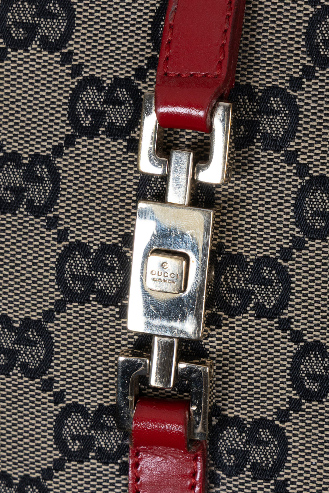 GUCCI Bardot Bag GG Red