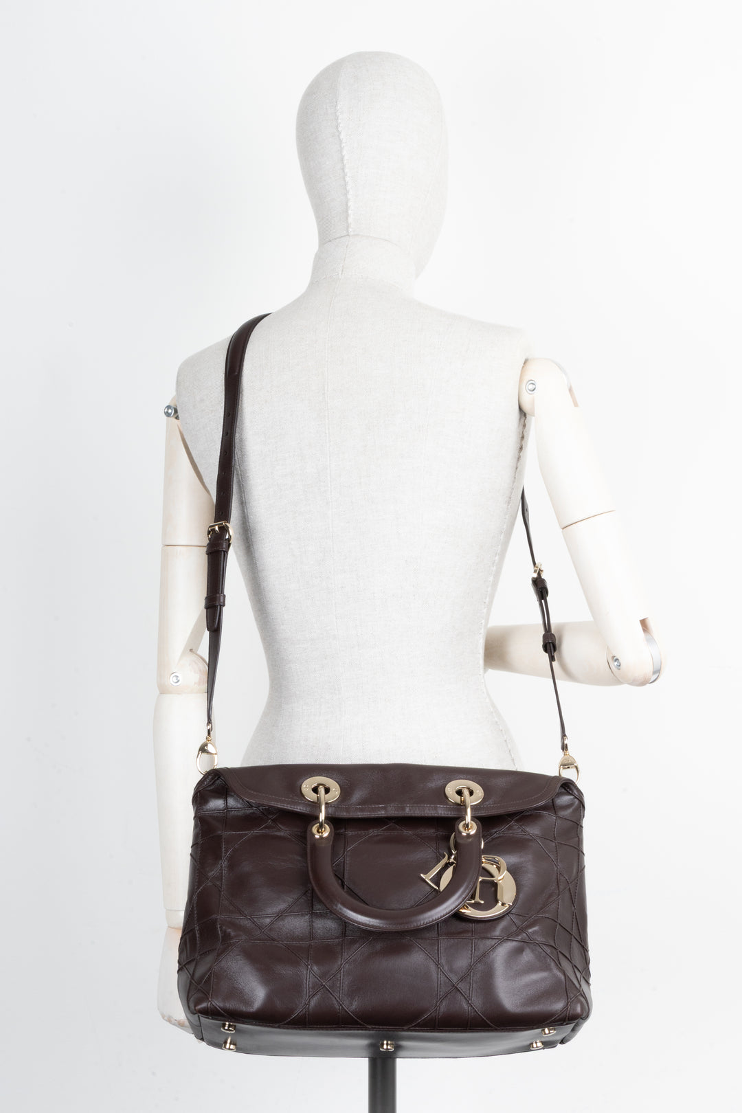 CHRISTIAN DIOR Granville Bag Brown