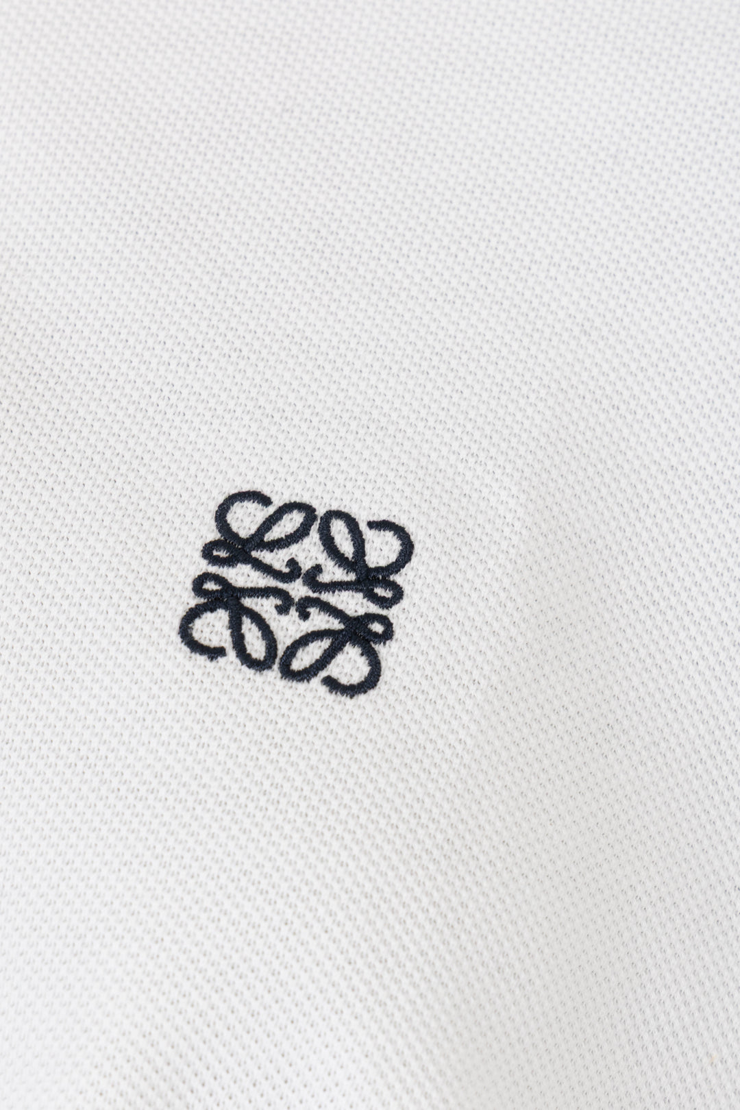 LOEWE Babydoll Polo Shirt White