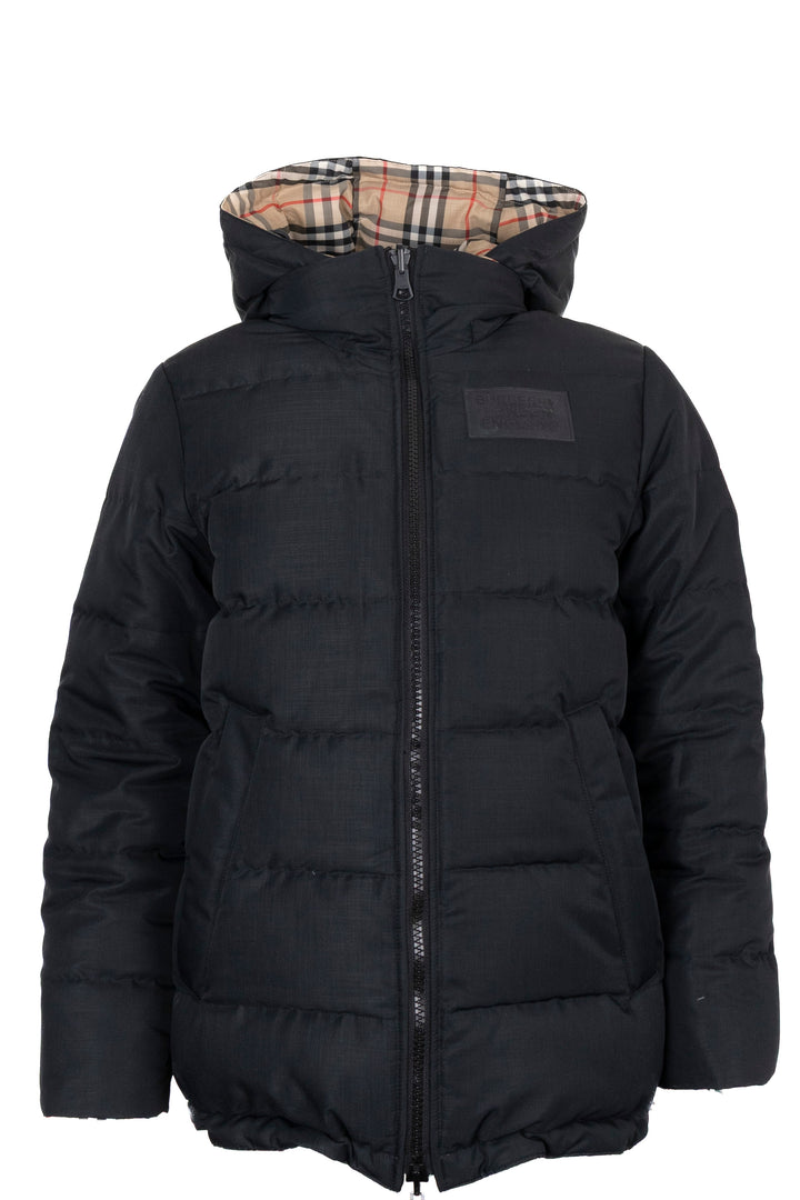 BURBERRY Reversible Nova Check Down Jacket