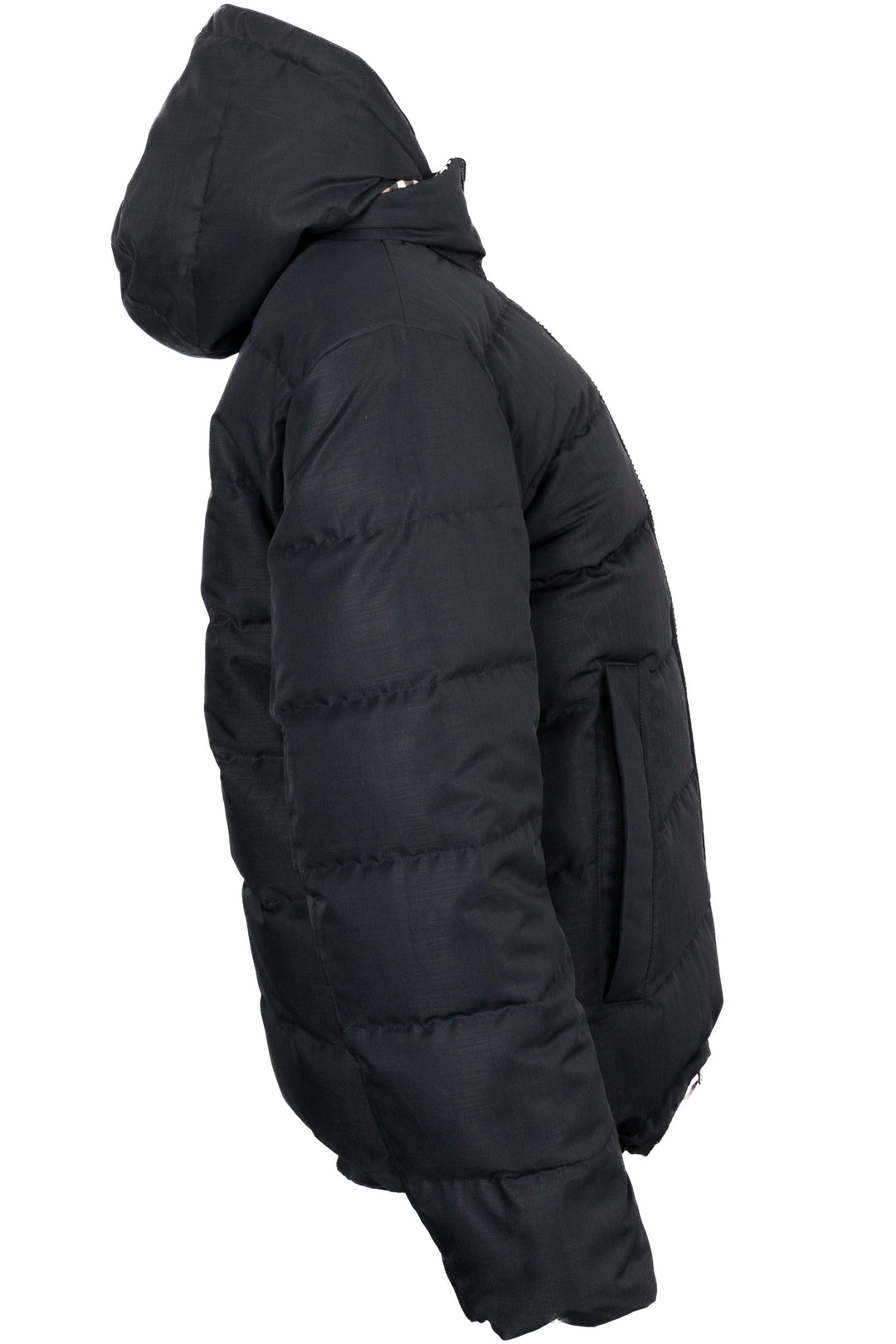 BURBERRY Reversible Nova Check Down Jacket