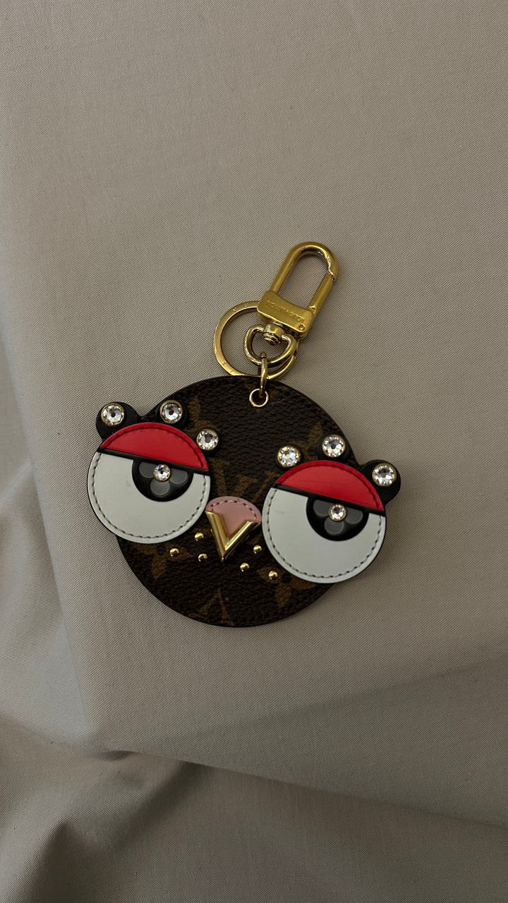 LOUIS VUITTON Animal Bird Bag Charm MNG