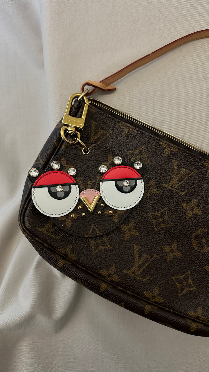 LOUIS VUITTON Animal Bird Bag Charm MNG