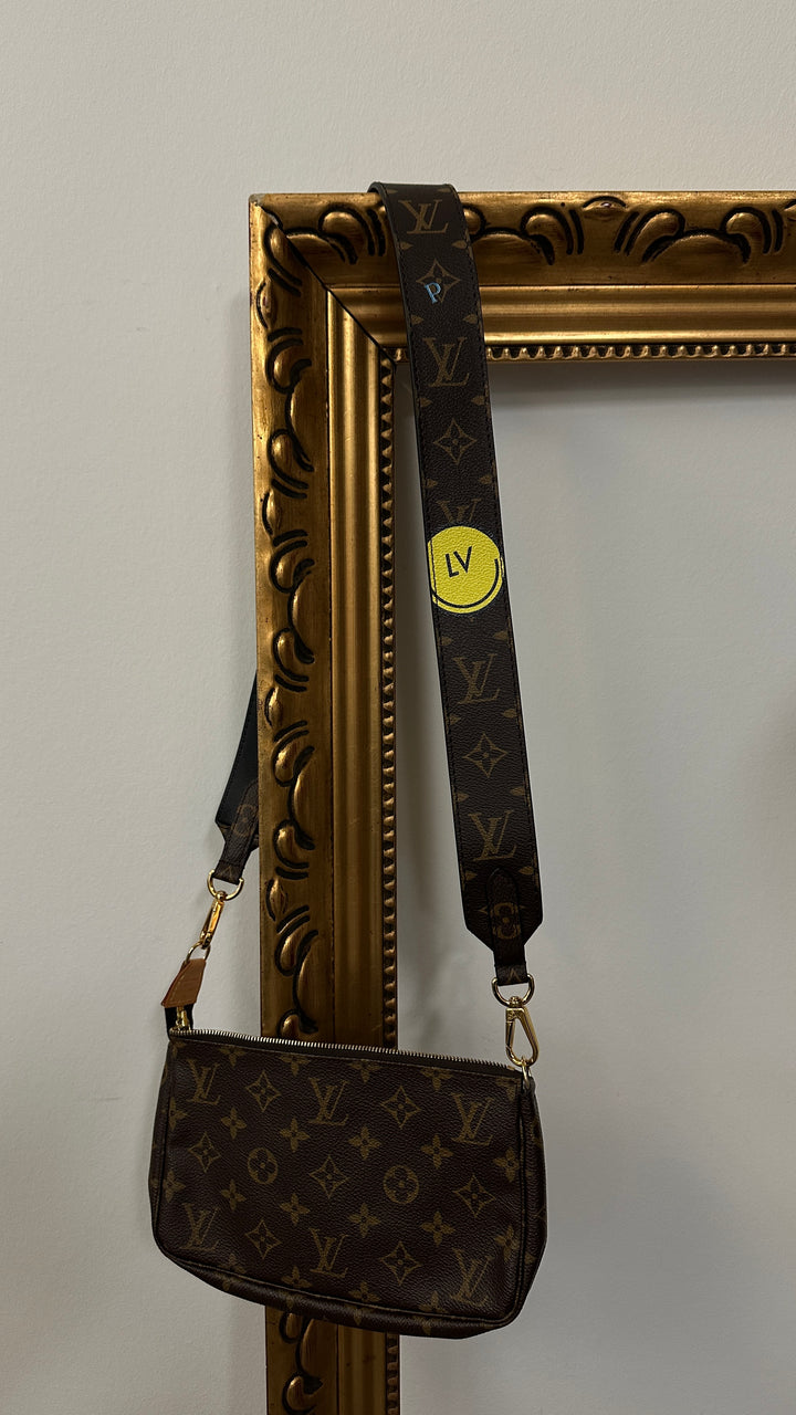 LOUIS VUITTON Shoulder Strap MNG Canvas