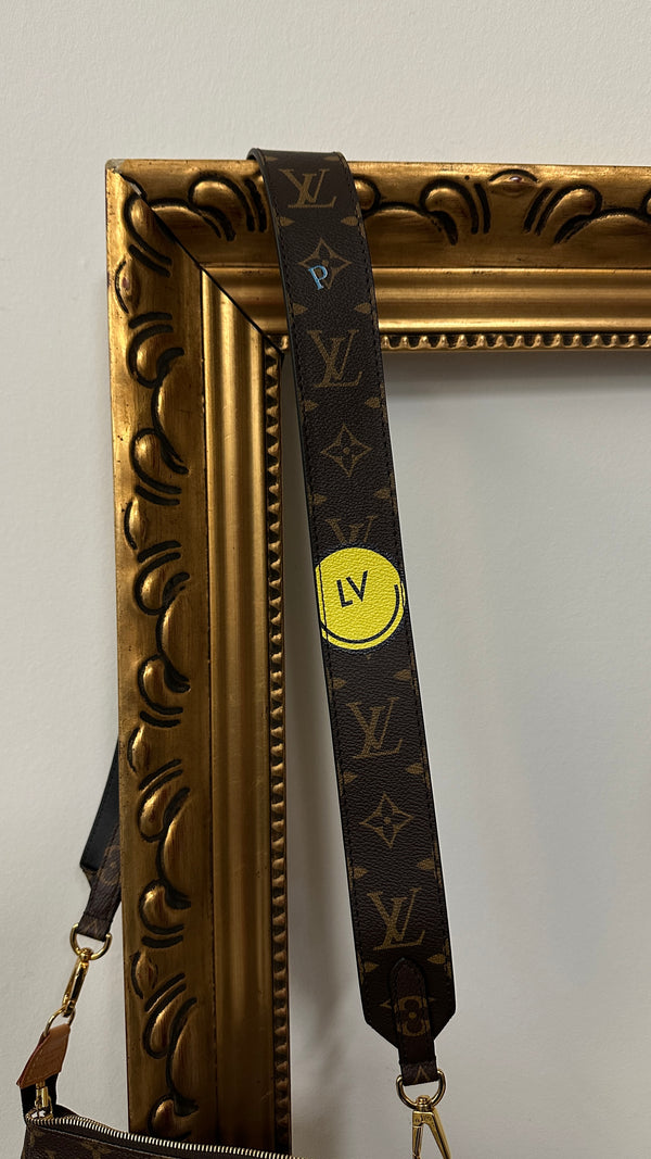 LOUIS VUITTON Shoulder Strap MNG Canvas