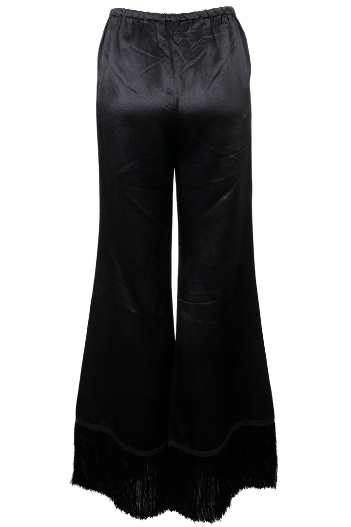 ETRO Fringe Detail Pants Black