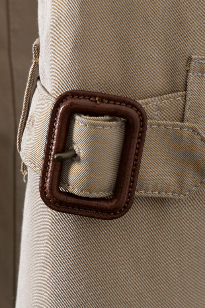 BURBERRY Trench-coat ceinturé beige