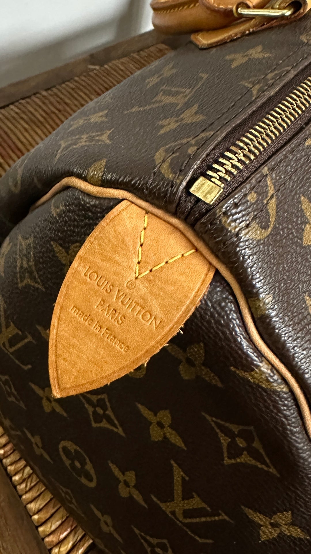 LOUIS VUITTON Speedy 35 MNG Canvas