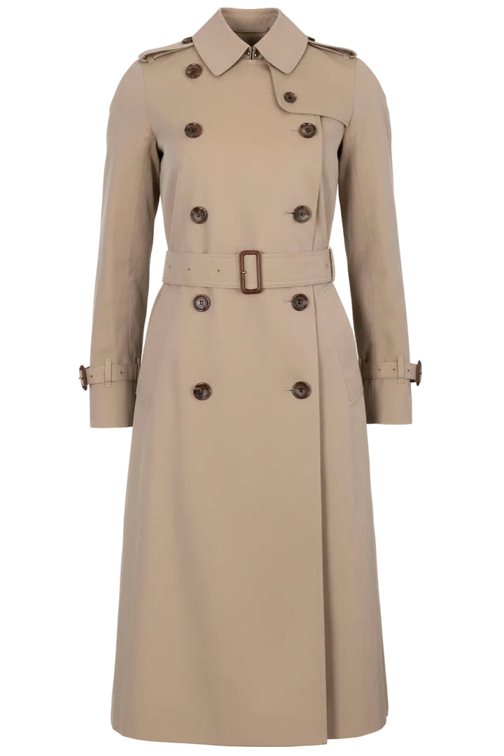 BURBERRY Trench-coat ceinturé beige