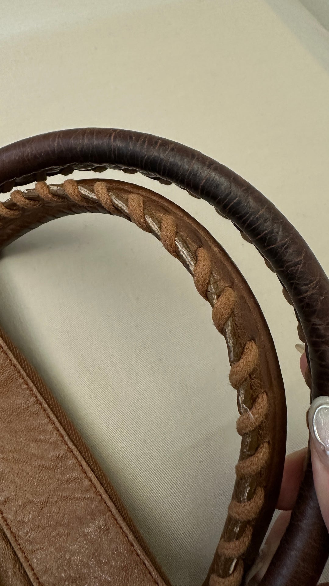 BALENCIAGA Medium City Bag Leather Brown