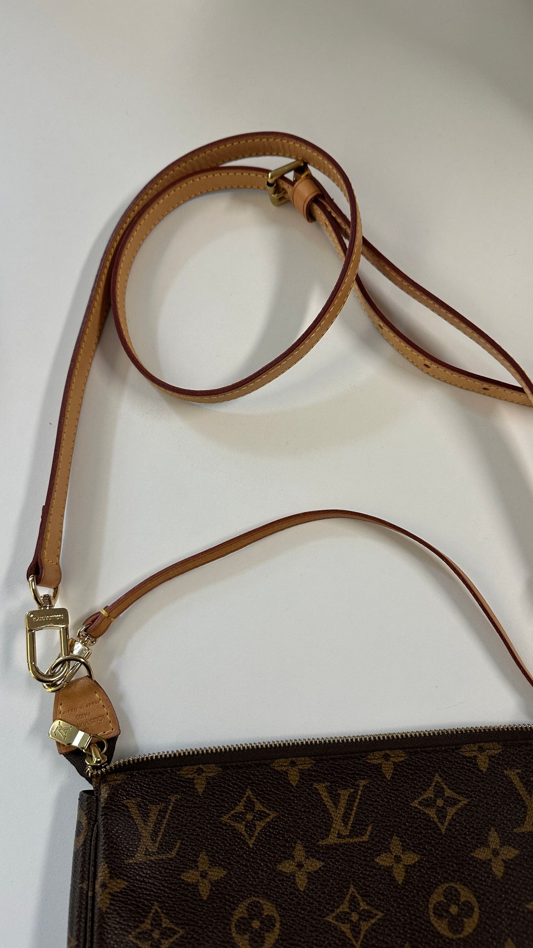 LOUIS VUITTON Pochette Accessoires MNG Canvas