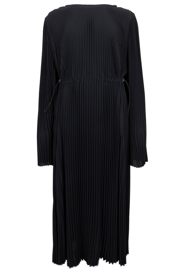 Robe plissée BALENCIAGA noire