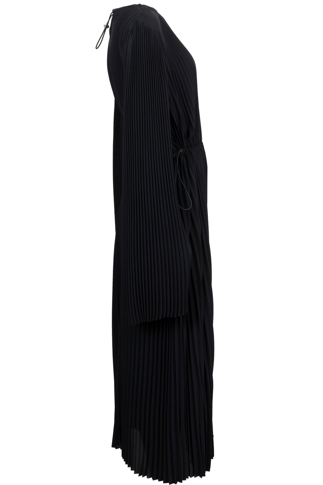 BALENCIAGA Plissee Dress Black