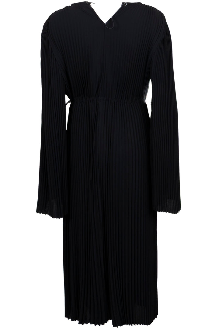 BALENCIAGA Plissee Dress Black