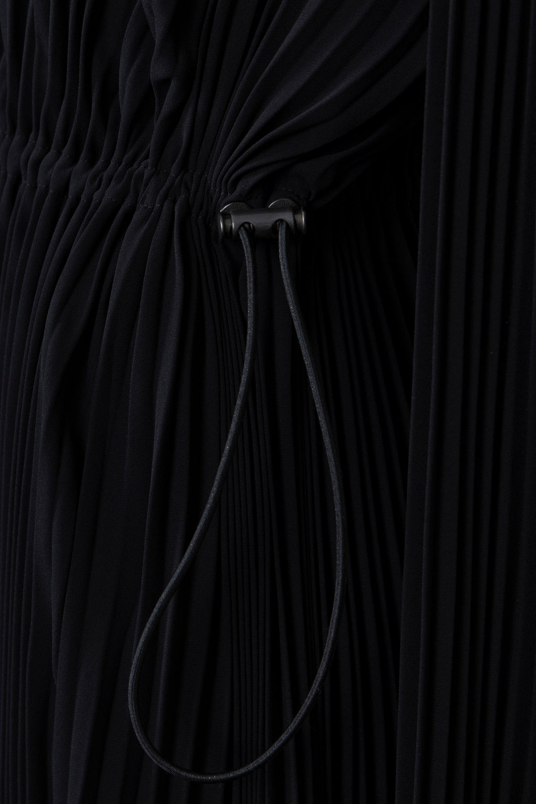 BALENCIAGA Plissee Dress Black