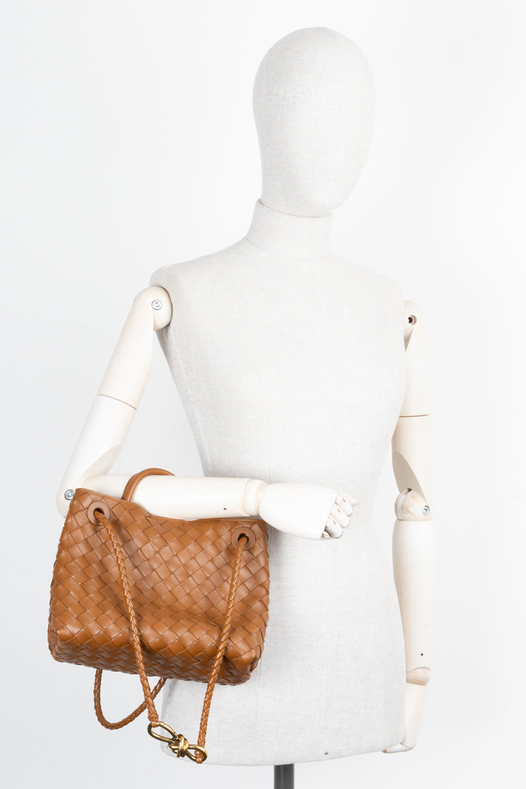 BOTTEGA VENETA Small Andiamo Bag Camel