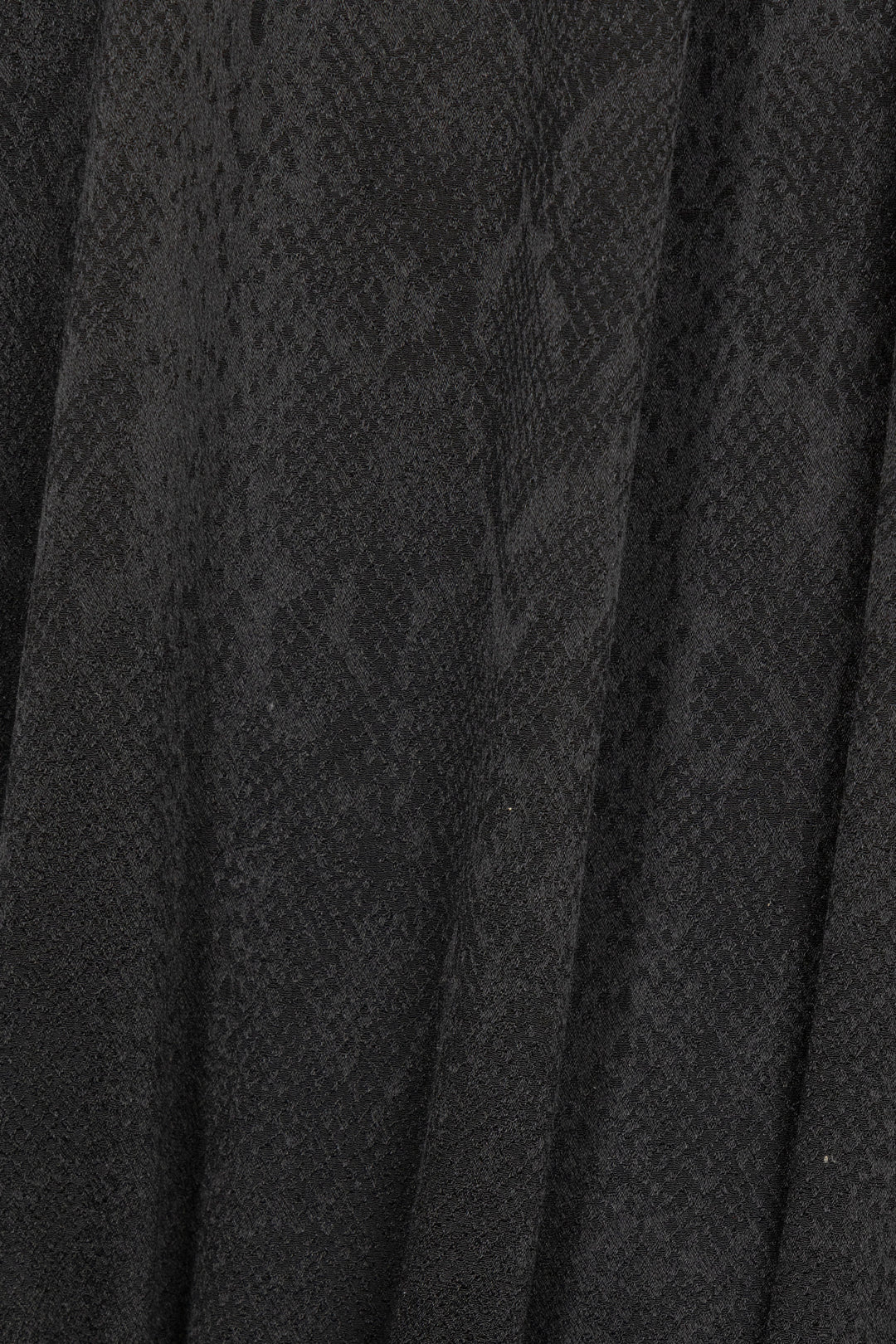 SAINT LAURENT Layered Dress Silk Black