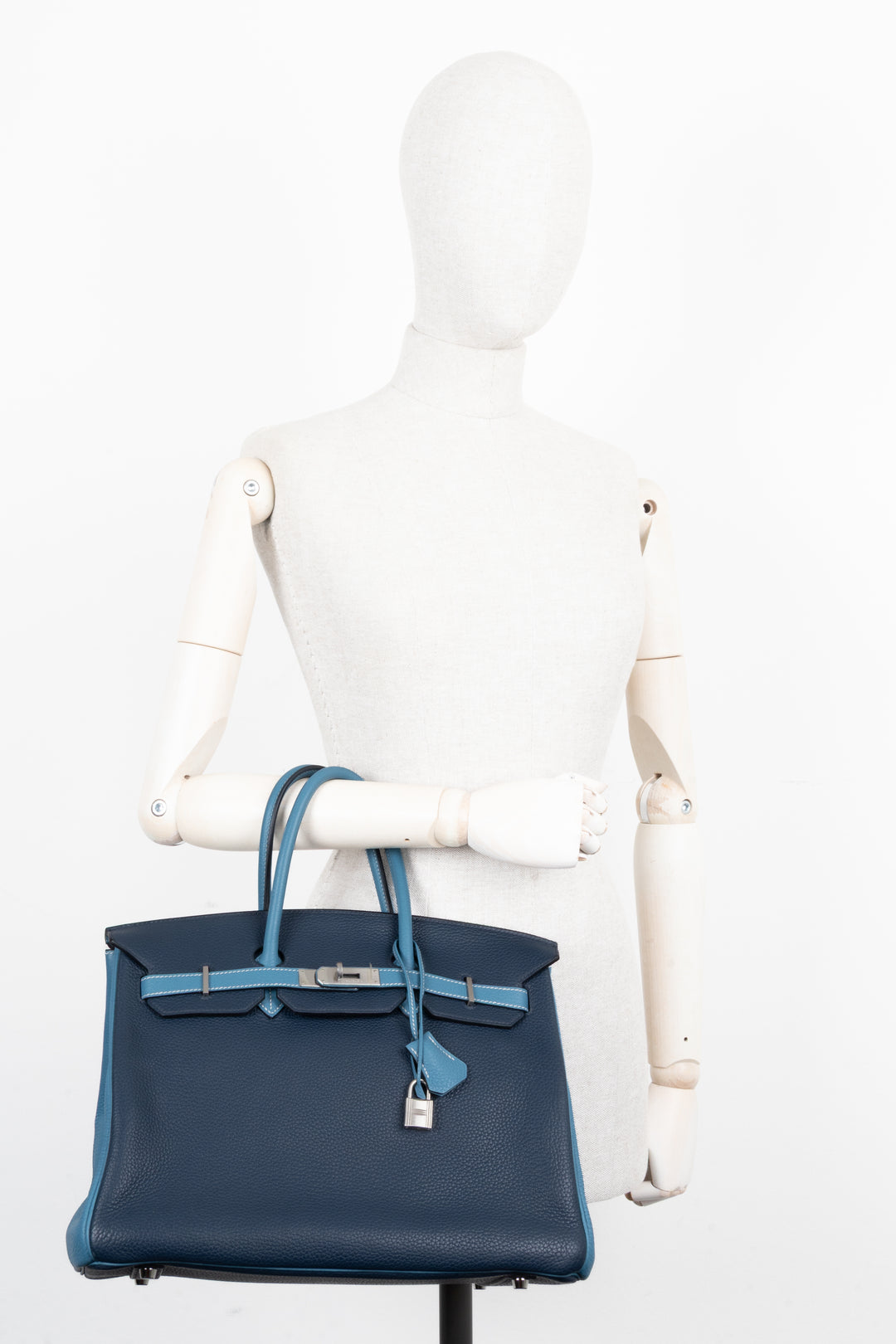 HERMÈS Birkin 35 HSS Togo Bleu Prusse Bleu Jean