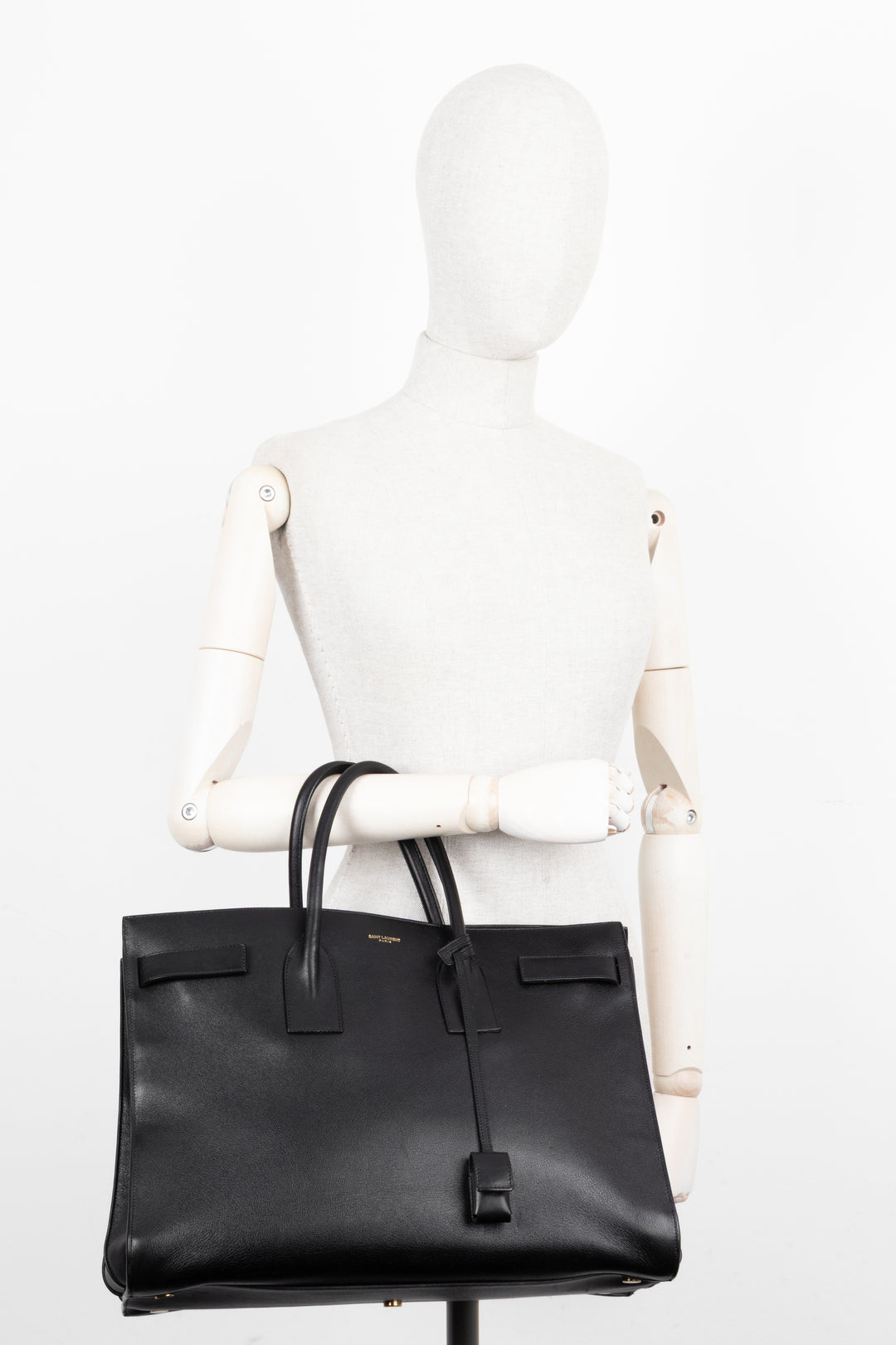 SAINT LAURENT Sac De Jour Large Bag Black